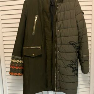 Stylish Olive Green Women's Jacket